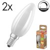 Luminaires Osram E14 LED 2.9 Watt blanc chaud dimmable 470 Lumen