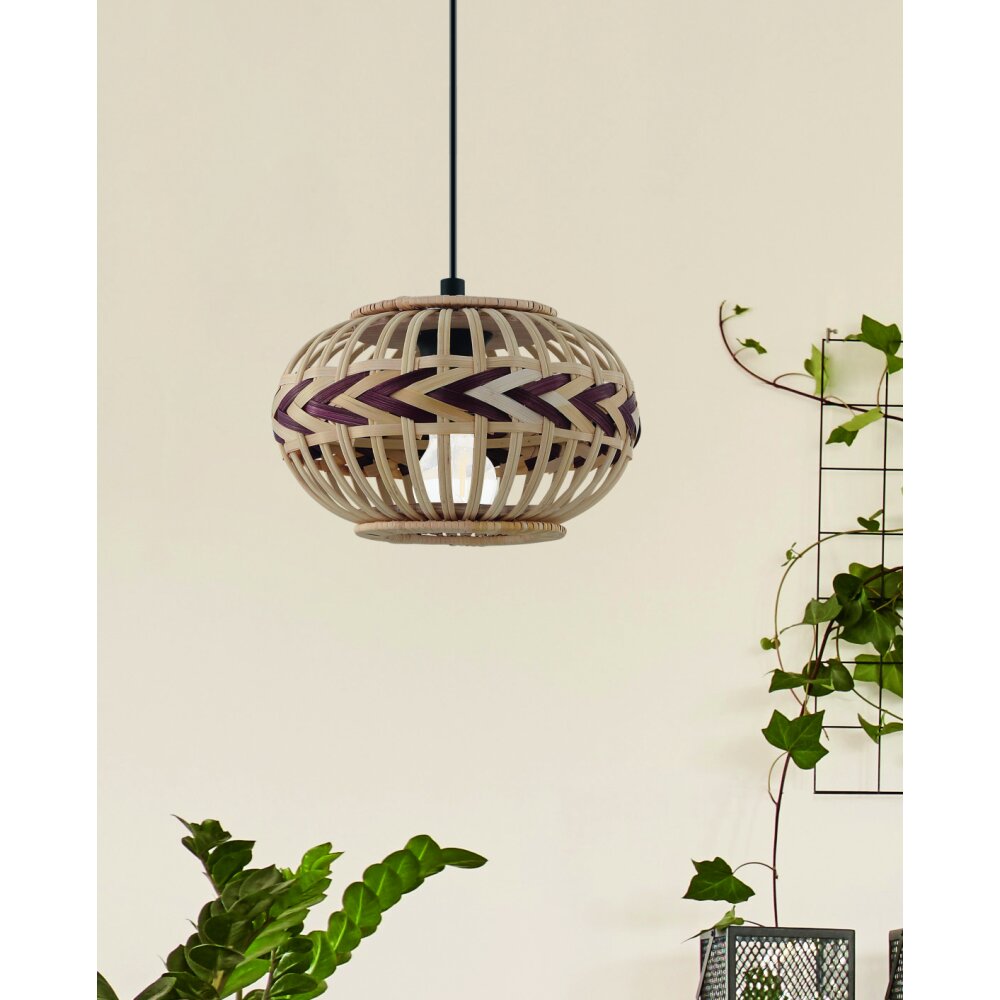 Suspension Eglo DONDARRION Noir, 1 lumière main product photo