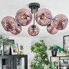Koyoto Plafonnier, Boule lumineuse Cuivré, 7 lumières