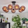Koyoto Plafonnier, Boule lumineuse Cuivré, 7 lumières