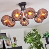 Koyoto Plafonnier, Boule lumineuse Cuivré, 7 lumières