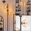 Koyoto Lampadaire 31 cm Ambre, Clair, 3 lumières