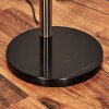 Cando Lampadaire Nickel mat, Noir, 3 lumières
