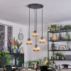 Koyoto Suspension, Boule lumineuse, Suspension grappe Ambre, 4 lumières Koyoto Suspension, Boule lumineuse, Suspension grappe Ambre, 4 lumières