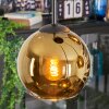 Koyoto Suspension, Boule lumineuse, Suspension grappe Or, 4 lumières