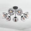 Ripoll Plafonnier, Boule lumineuse Clair, Fumé, 7 lumières