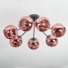 Ripoll Plafonnier, Boule lumineuse Cuivré, 7 lumières