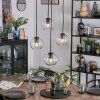 Koyoto Suspension, Boule lumineuse, Suspension grappe Clair, 4 lumières
