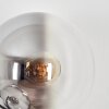 Gastor Boule lumineuse, Applique murale Clair, Fumé, 3 lumières