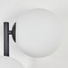 Gastor Boule lumineuse, Applique murale Blanc, 3 lumières