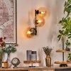 Gastor Boule lumineuse, Applique murale Ambre, Clair, 3 lumières