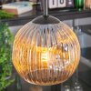 Ripoll Suspension, Boule lumineuse, Suspension grappe Ambre, 3 lumières