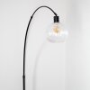 Ripoll Lampadaire Noir, 1 lumière