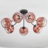 Ripoll Plafonnier, Boule lumineuse Clair, Cuivré, 7 lumières