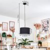 Bassagoda Suspension, Suspension Noir, Blanc, 1 lumière