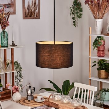 Bassagoda Suspension, Suspension Noir, Blanc, 1 lumière