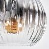 Ripoll Suspension, Boule lumineuse, Suspension grappe Clair, Fumé, 3 lumières
