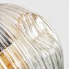 Ripoll Suspension, Boule lumineuse, Suspension grappe Ambre, Clair, 3 lumières