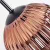Ripoll Suspension, Boule lumineuse, Suspension grappe Cuivré, 3 lumières