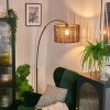 Cando Lampadaire Chrome, Noir, 1 lumière