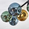 Ripoll Plafonnier, Boule lumineuse Bleu, Or, Vert, 5 lumières