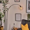 Ripoll Lampadaire, Lampadaires arc Noir, 1 lumière