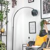 Ripoll Lampadaire, Lampadaires arc Noir, 1 lumière