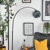 Ripoll Lampadaire, Lampadaires arc Noir, 1 lumière