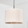Bassagoda Suspension, Suspension beige, Blanc, 1 lumière
