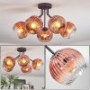 Ripoll Plafonnier, Boule lumineuse Clair, Cuivré, 5 lumières