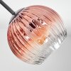 Ripoll Plafonnier, Boule lumineuse Clair, Cuivré, 5 lumières
