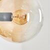 Gastor Boule lumineuse, Applique murale Ambre, Clair, Fumé, 3 lumières