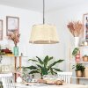 Sabadim Suspension, Suspension beige, Écru, 1 lumière