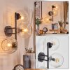 Koyoto Boule lumineuse, Applique murale Clair, 3 lumières
