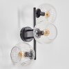 Koyoto Boule lumineuse, Applique murale Clair, 3 lumières