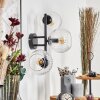 Koyoto Boule lumineuse, Applique murale Clair, 3 lumières