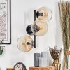 Koyoto Boule lumineuse, Applique murale Ambre, Clair, 3 lumières