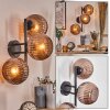 Koyoto Boule lumineuse, Applique murale Cuivré, 3 lumières