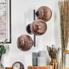 Koyoto Boule lumineuse, Applique murale Cuivré, 3 lumières
