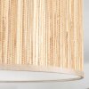 Bongal Plafonnier beige, Écru, 1 lumière