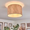 Bongal Plafonnier beige, Écru, 1 lumière