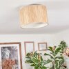 Bongal Plafonnier beige, Écru, 1 lumière