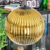 Koyoto Suspension, Boule lumineuse, Suspension grappe 30 cm Or, Clair, 3 lumières