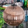 Koyoto Suspension, Boule lumineuse, Suspension grappe 30 cm Cuivré, 3 lumières