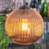 Koyoto Suspension, Boule lumineuse, Suspension grappe 30 cm Cuivré, 3 lumières