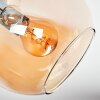 Koyoto Plafonnier, Boule lumineuse 82 cm Ambre, Clair, 7 lumières