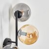 Gastor Boule lumineuse, Applique murale Ambre, Fumé, 3 lumières