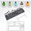Moyrourkan Suspension, Suspension, Suspension grappe LED Bleu, Vert, Clair, Orange, Fumé, 1 lumière