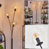 Ripoll Boule lumineuse, Lampadaire Clair, 3 lumières