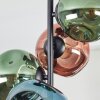 Ripoll Plafonnier, Boule lumineuse Bleu, Vert, Cuivré, 4 lumières
